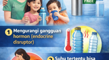 3 Alasan Penting Pastikan Air Minum Keluarga Bebas BPA, Ini yang Perlu Diperhatikan