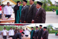 pelantikan jajaran direksi dan komisaris baru PT Mitra Batara Sarana Mandiri (MBSM) di Muara Teweh, yang disaksikan oleh Wakil Bupati Barito Utara, Felix Sonadie Y. Tingan, serta jajaran pejabat lainnya. Dalam prosesi pelantikan, para pengurus baru mengucapkan janji dan menandatangani berita acara sebagai tanda resmi dimulainya masa jabatan mereka.