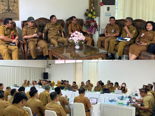 Rapat evaluasi RPJMD 2025-2029 Pemerintah Kabupaten Barito Utara