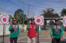 Bupati Barito Utara, H. Shalahuddin, ST., M.T., menyampaikan sambutan sekaligus membuka Festival Budaya Iya Mulik Bengkang Turan Tahun 2026 di Muara Teweh, Rabu (24/6/2026). Kegiatan tersebut digelar sebagai sarana pelestarian budaya daerah, pengembangan kreativitas generasi muda, serta upaya memperkenalkan kekayaan seni, adat, dan tradisi Kabupaten Barito Utara kepada masyarakat luas. (Foto: Sukmarani/infomuarateweh.com.)