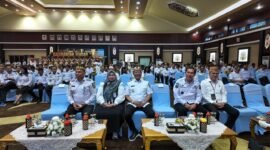 Wakil Bupati Barito Utara, Felix Soenadi Y. Tingan, berada di antara peserta Rakerda APDESI Kalteng di Palangka Raya, Rabu (10/6/2026). (Foto: infomuarateweh/Ho Diskominfosandi Barito Utara)