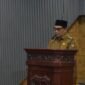 Bupati Barito Utara, H. Shalahuddin, memberikan dukungan kepada Kafilah MTQ VIII Korpri sebelum bertolak ke Murung Raya, Senin (22/6/2026).