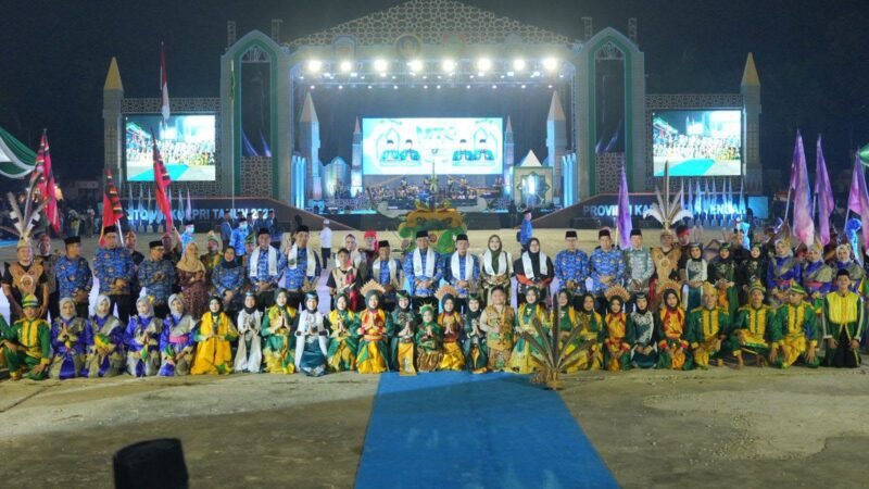 Pemerintah Kabupaten Barito Utara memberikan dukungan penuh kepada kafilah MTQ VIII KORPRI Kalteng di Puruk Cahu, Rabu (24/6/2026). 