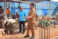 Bupati Barito Utara, H. Shalahuddin, meninjau SPAM Jingah untuk memastikan akses air minum layak bagi masyarakat, Selasa (23/6/2026).