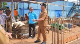 Bupati Barito Utara, H. Shalahuddin, meninjau SPAM Jingah untuk memastikan akses air minum layak bagi masyarakat, Selasa (23/6/2026).
