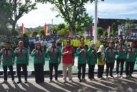 Bupati Barito Utara, H. Shalahuddin, secara resmi membuka Festival Budaya Iya Mulik Bengkang Turan 2026 di halaman Kantor Bupati, Rabu (24/6/2026).