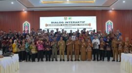 Pemerintah Kabupaten Barito Utara menggelar Dialog Interaktif Kepala Desa se-Kabupaten Barito Utara di Aula Dinas Lingkungan Hidup, Muara Teweh, Senin (29/6/2026). 