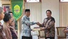 Wakil Bupati Barito Utara, Felix Soenadi Y. Tingan dmengikuti kegiatan kaji tiru di Kantor Pemkab Bantul, Kamis (6/8/2026). (Foto: infobarut/Ho Diskominfosandi Barito Utara)