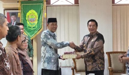 Wakil Bupati Barito Utara Felix Soenadi Y Tingan pelajari program unggulan Bantul