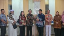 Wakil Bupati Barito Utara, Felix Soenadi Y. Tingan saat kegiatan kaji tiru di Kantor Pemkab Kulon Progo, Jumat (7/8/2026). (Foto: infomuarateweh/Ho Diskominfosandi Barito Utara)