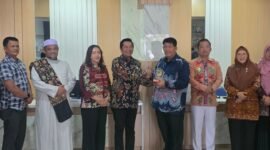 Wakil Bupati Barito Utara, Felix Soenadi Y. Tingan saat kegiatan kaji tiru di Kantor Pemkab Kulon Progo, Jumat (7/8/2026). (Foto: infomuarateweh/Ho Diskominfosandi Barito Utara)