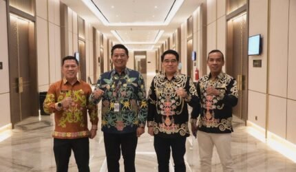 Wakil Bupati Barito Utara, Felix Soenadi Y. Tingan, mengikuti Apresiasi Pemerintah Daerah Berprestasi Regional Kalimantan Batch II di Balikpapan, Kamis (3/9/2026).